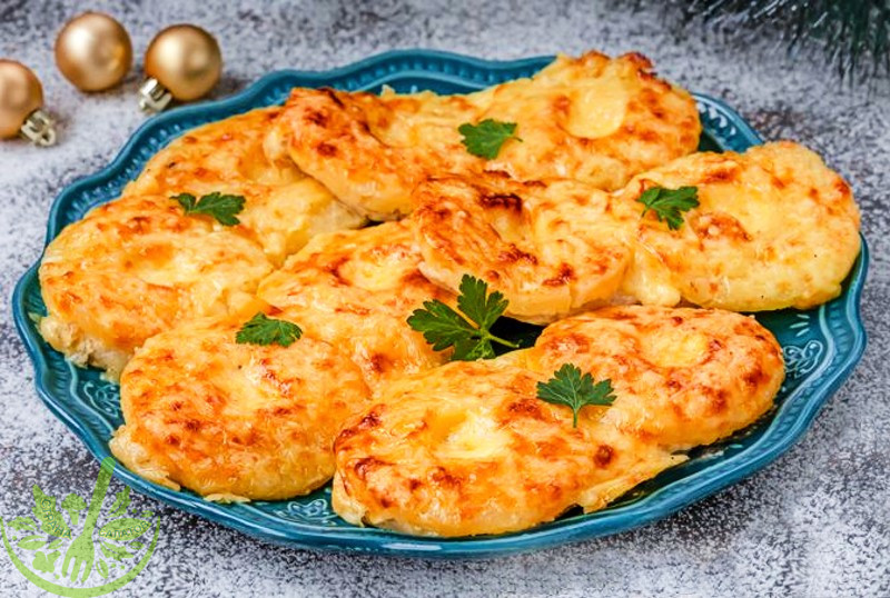 Рецепт отбивная с ананасом и сыром. Отбивные куриные вес.